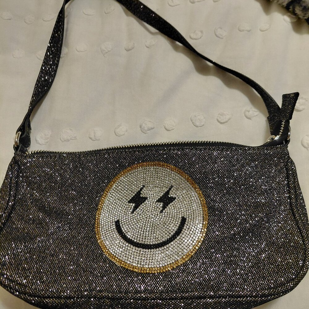 Happy face sparkle purse!